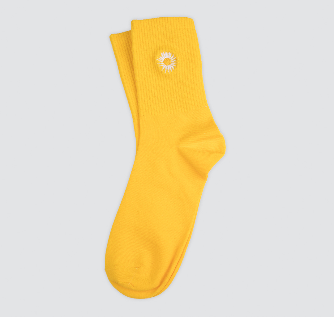 Носки Мармалато, цвет Желтый-белый #1