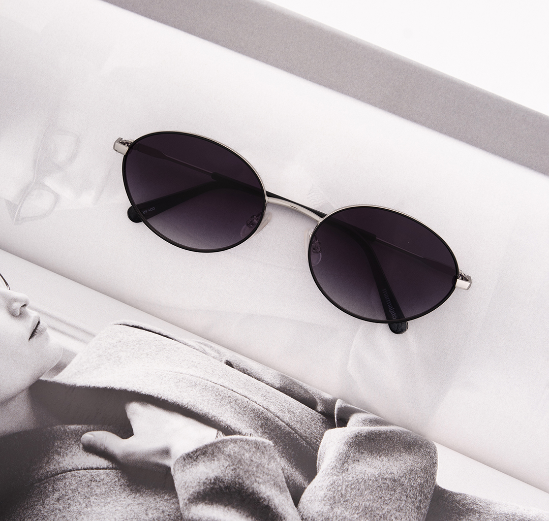 Очки с чехлом Мармалато, цвет Черный-серебро #3