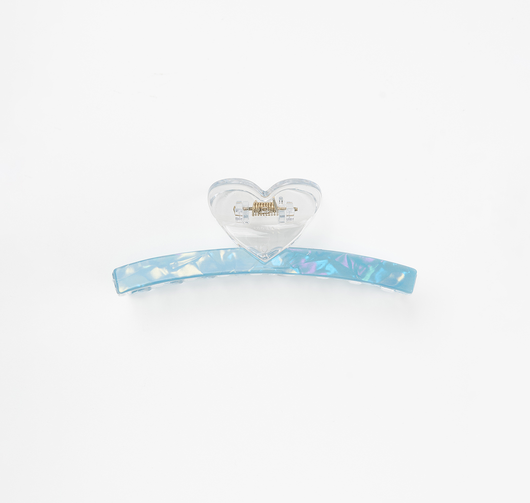 Заколка-краб Мармалато, цвет прозрачный-синий-мультиколор #3