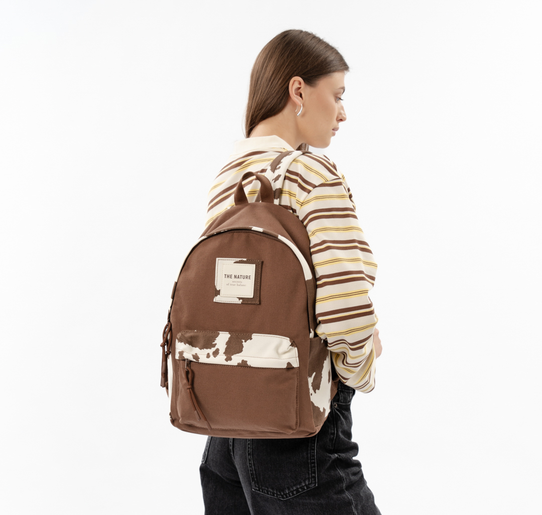 Рюкзак Мармалато, цвет коричневый-молочный #5