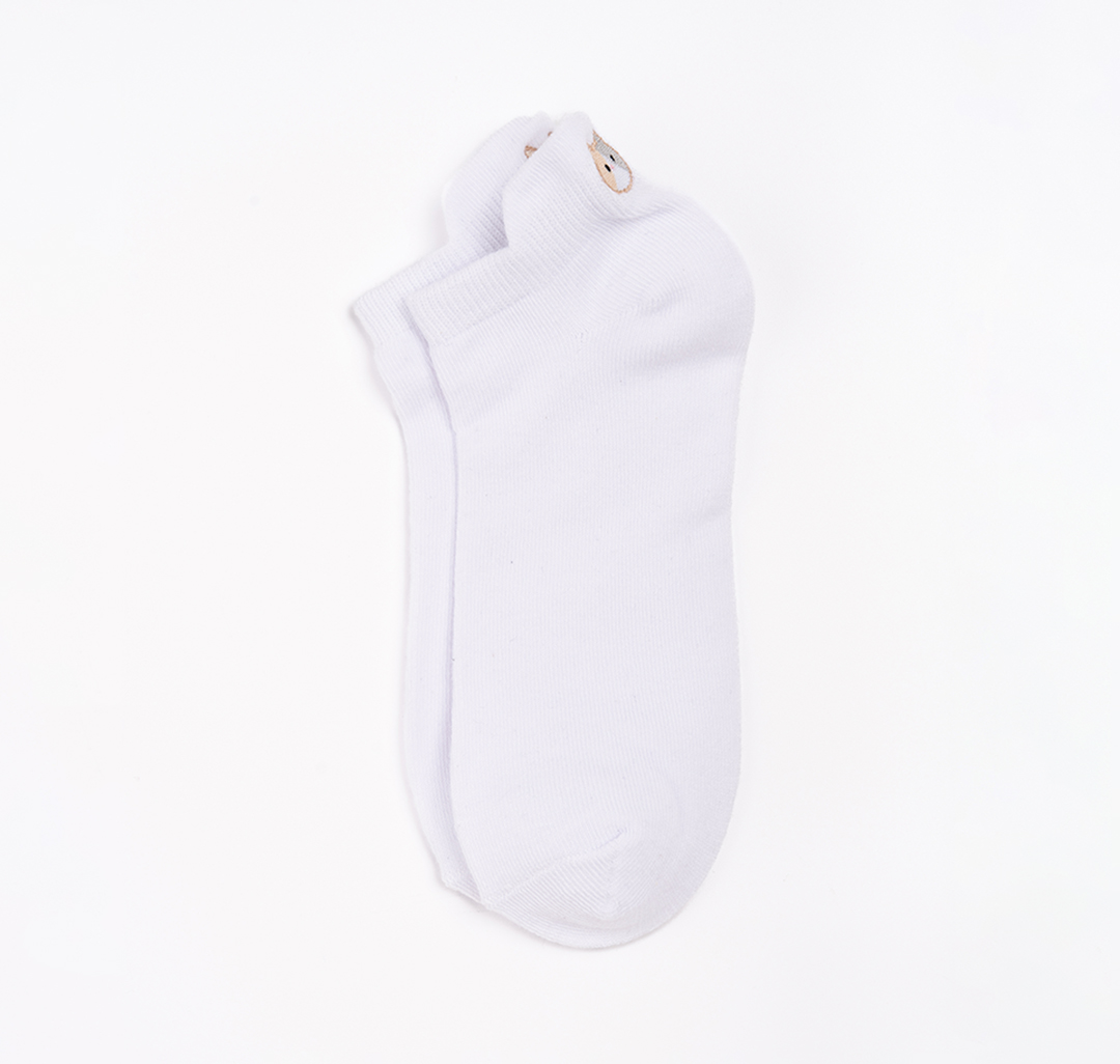 Носки (1 пара) Мармалато, цвет белый-оранжевый-разноцветный #2