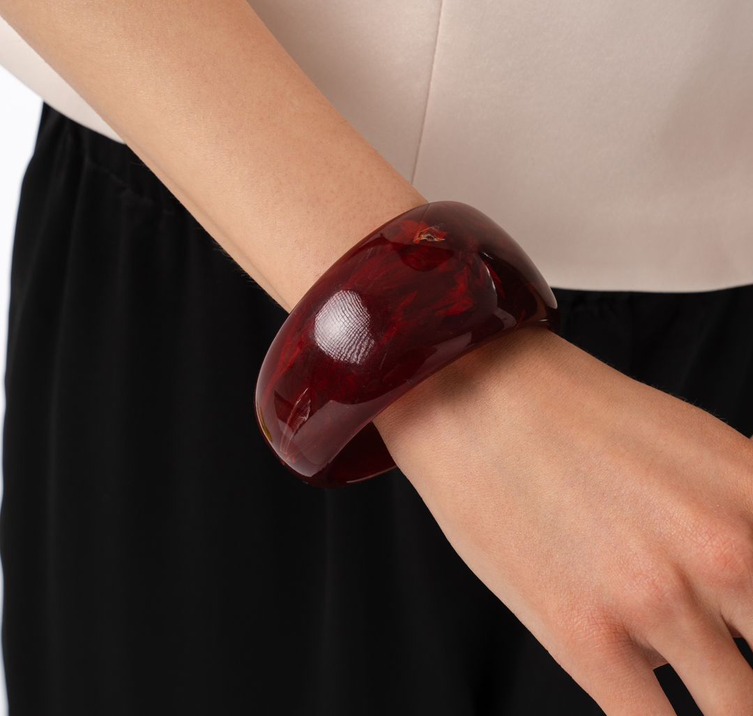 Браслет Мармалато, цвет Винный #3