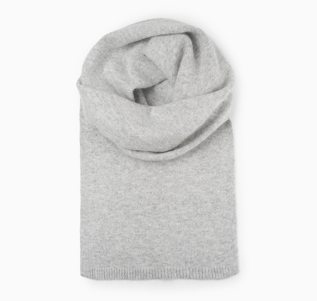 Шарф Мармалато, цвет Светло-серый #3