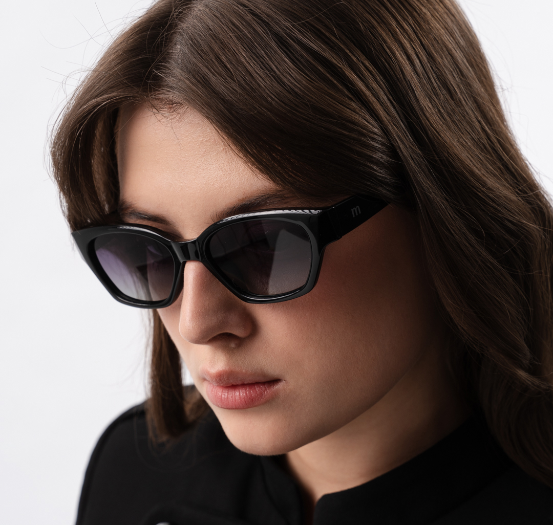 Очки с чехлом Мармалато, цвет черный-серебро #2