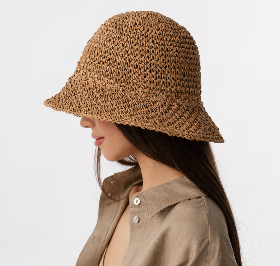 Панама Мармалато, цвет бежевый #2