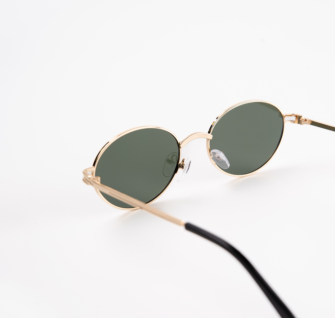 Очки с чехлом Мармалато, цвет Темно-зеленый-золото #5