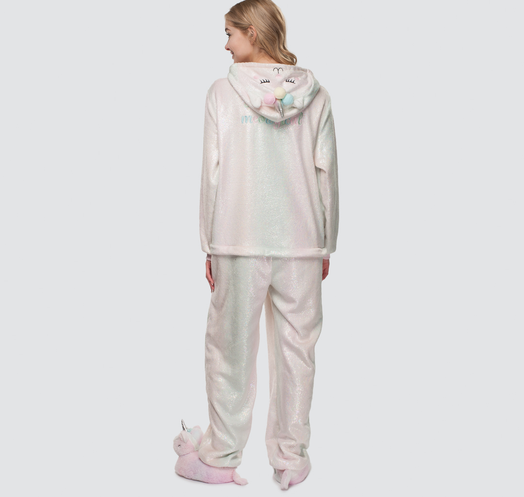 Женский кигуруми пижама кот единорог Мармалато, цвет Мультиколор #4