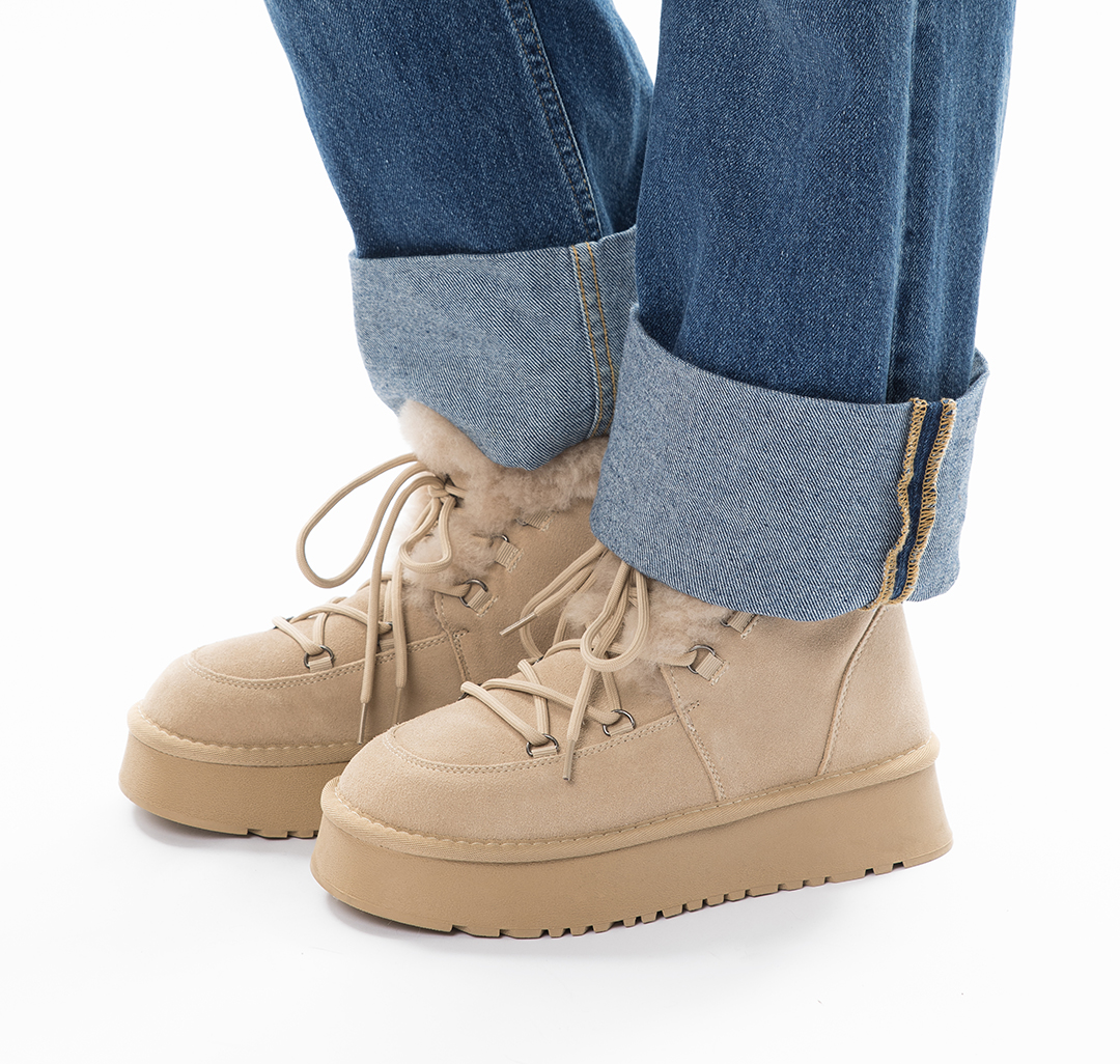 Угги Мармалато, цвет светло-бежевый #10