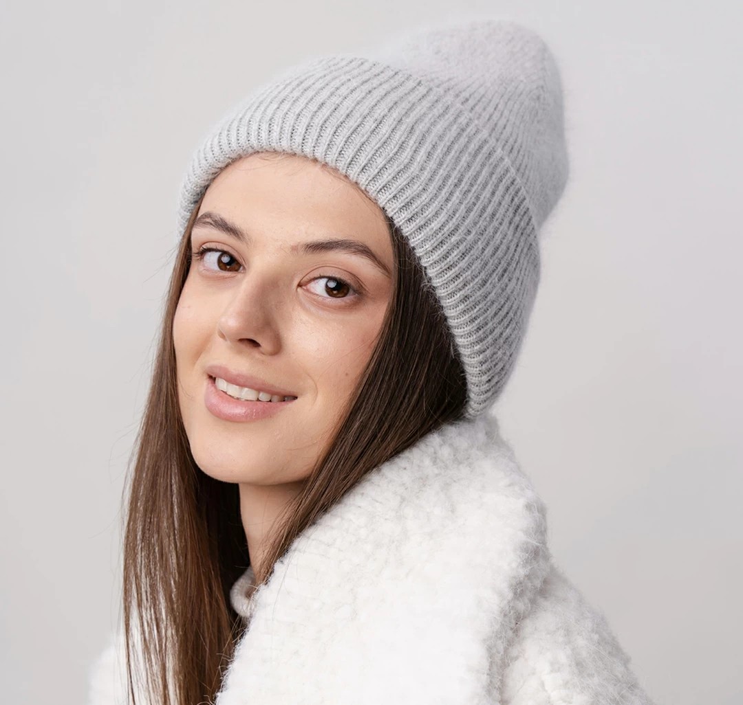 Шапка Мармалато, цвет светло-серый #3