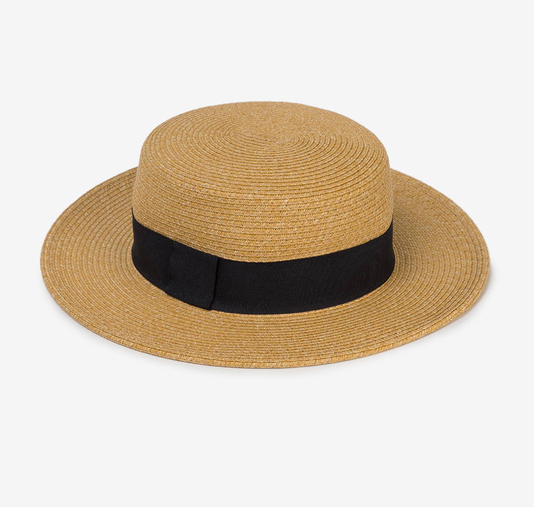 Шляпа Мармалато, цвет Бежевый-черный #3