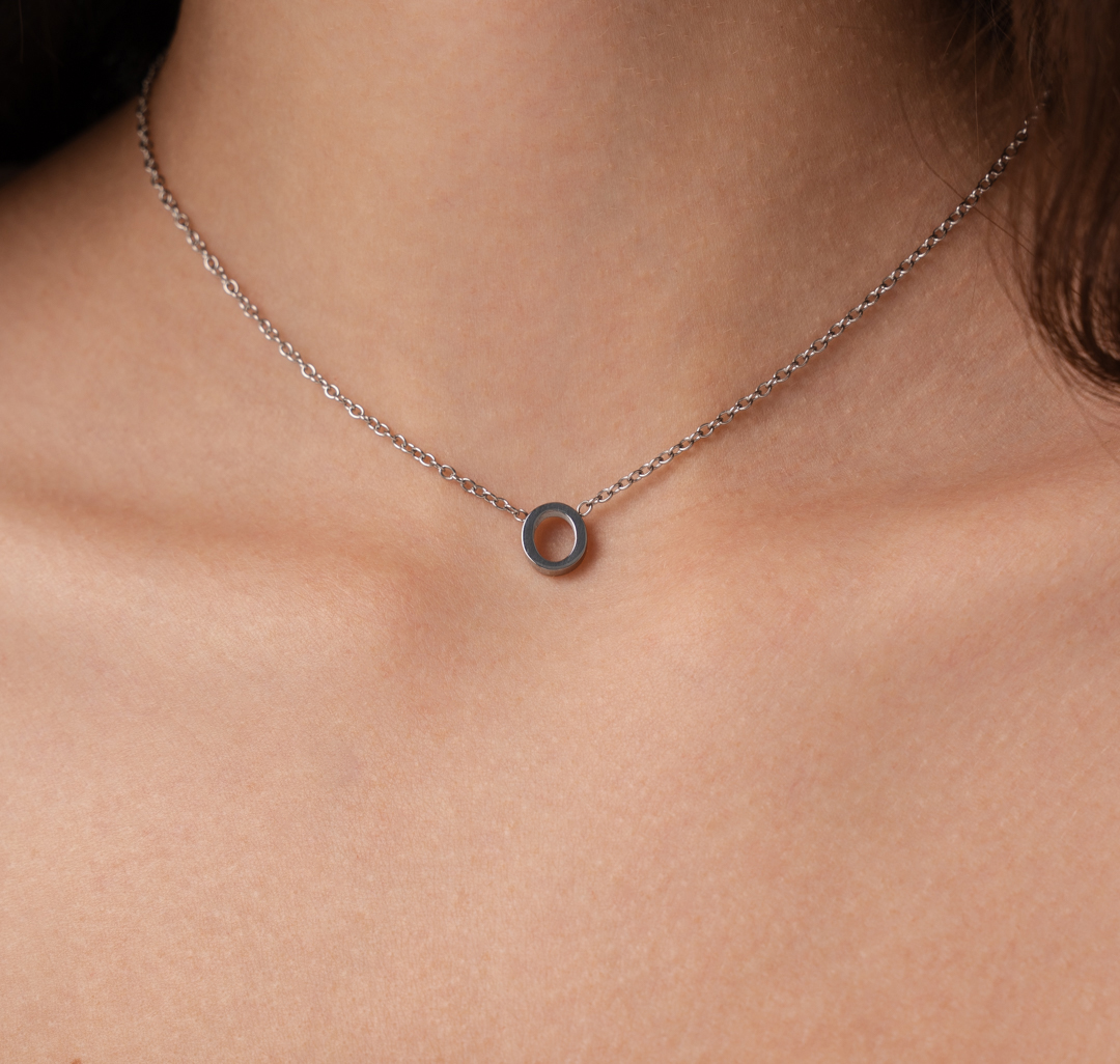 Колье Мармалато, цвет серебро #2