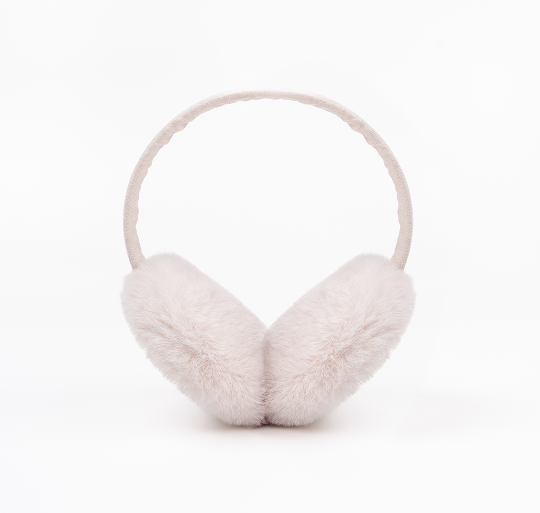 Наушники меховые Мармалато, цвет светло-бежевый #3