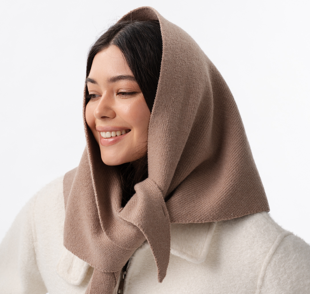 Косынка Мармалато, цвет темно-бежевый #3