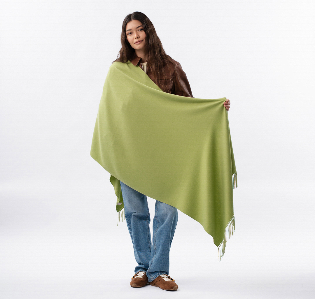 Палантин Мармалато, цвет зеленый #3