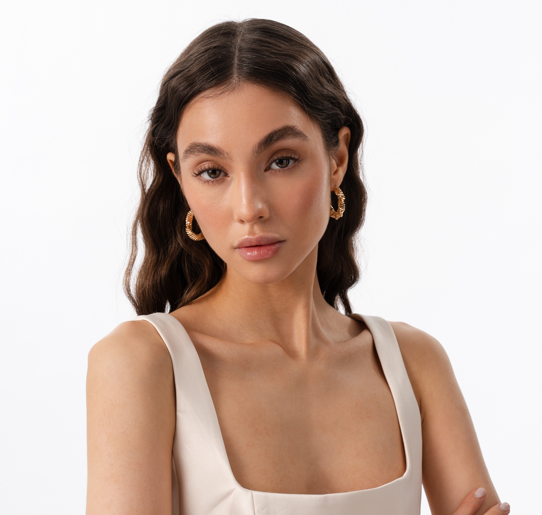 Серьги Мармалато, цвет Золото #3