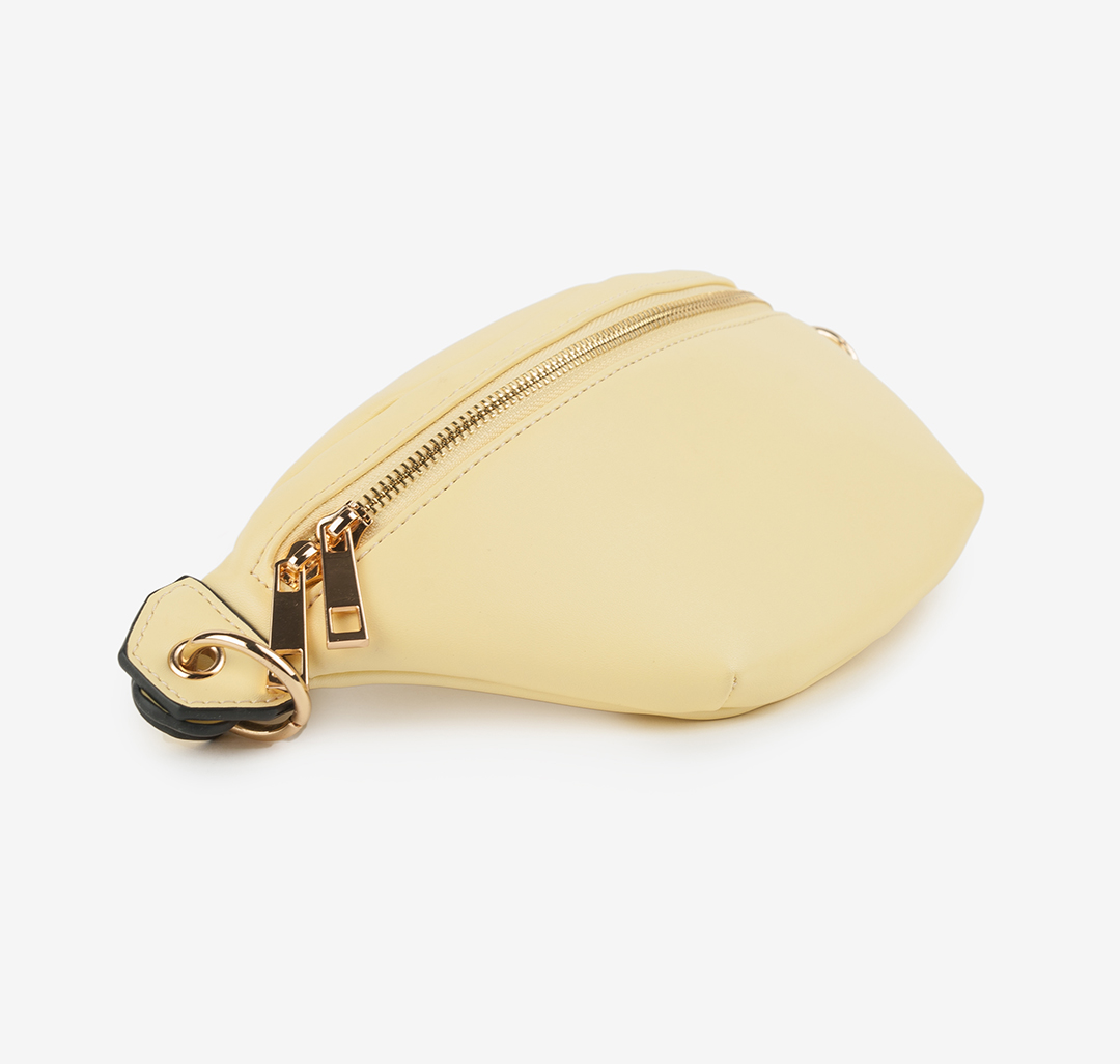 Женская поясная кожаная сумка Мармалато, цвет Желтый #5