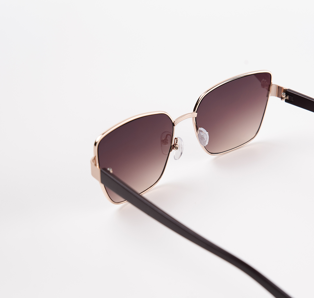 Очки солнцезащитные коричневые-золотые Мармалато, цвет Коричневый-золото #5