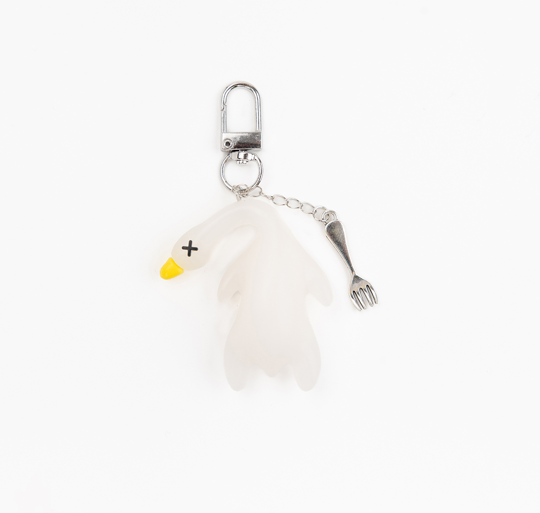 Брелок Мармалато, цвет белый-серебро-желтый #1
