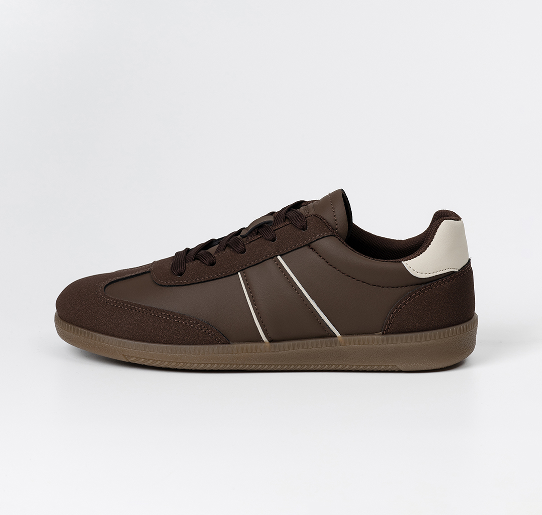 Кеды Мармалато, цвет коричневый-молочный #1