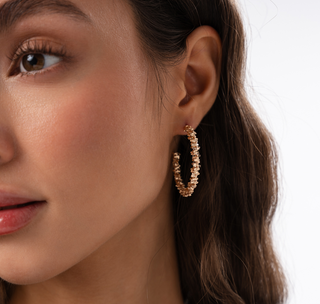 Серьги Мармалато, цвет Золото #4