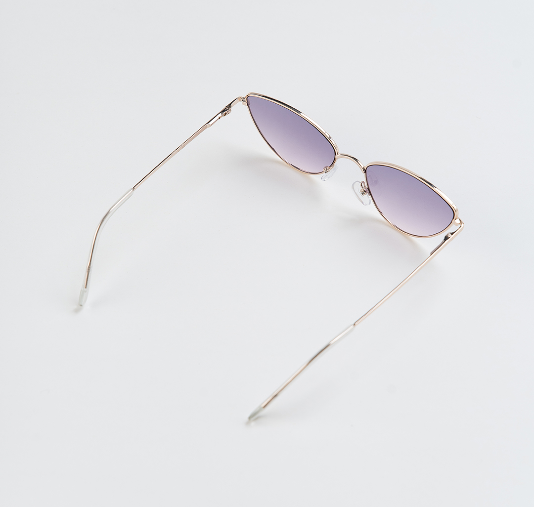 Очки солнцезащитные черные-розовые Мармалато, цвет черный-розовый-золото #5