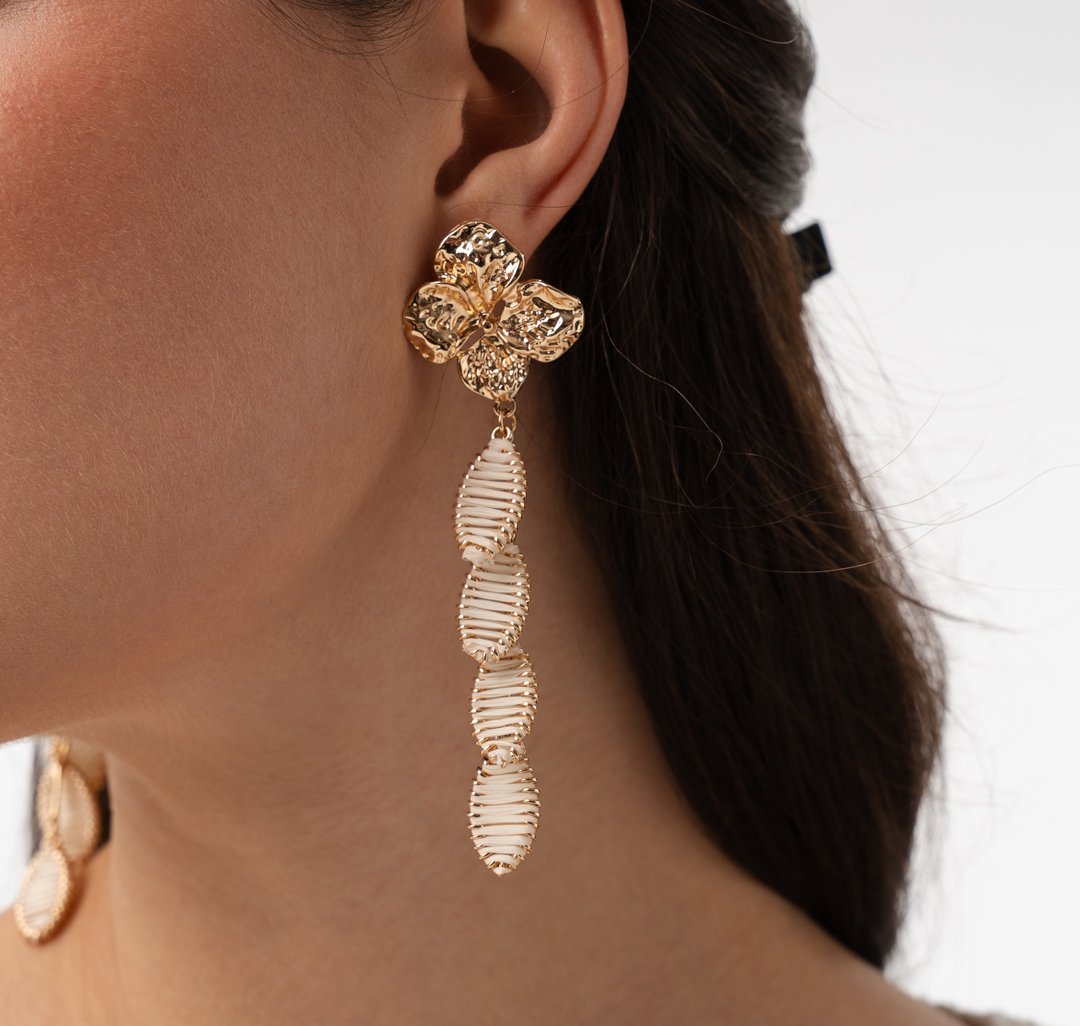 Серьги Мармалато, цвет золото-мультиколор #1