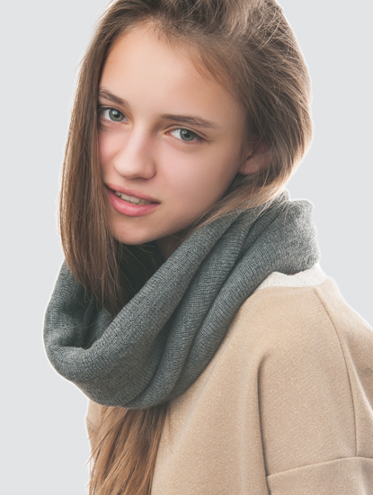 Серый меланж