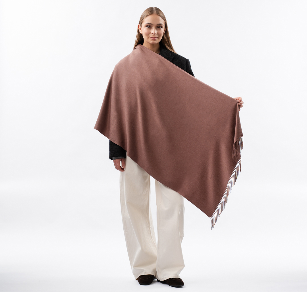 Палантин Мармалато, цвет мокко #3