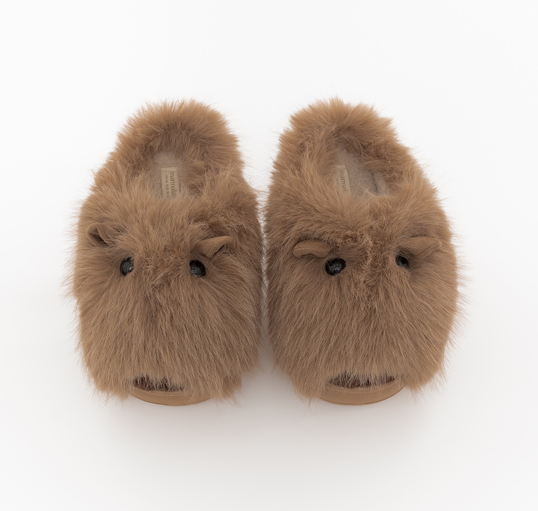 Домашние тапочки Мармалато, цвет Коричневый-черный #4