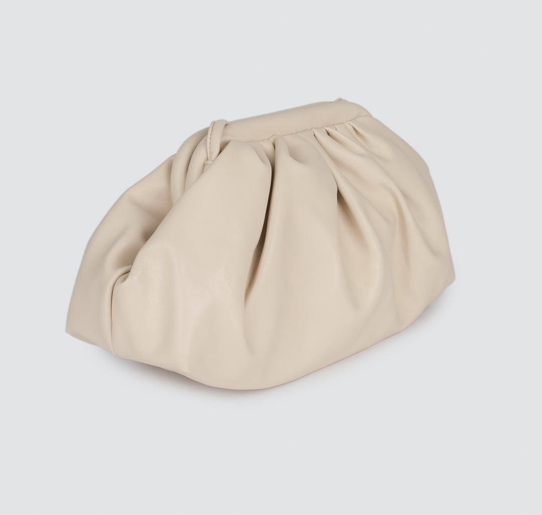 Женская кожаная сумка-клатч Мармалато, цвет Бежевый #6