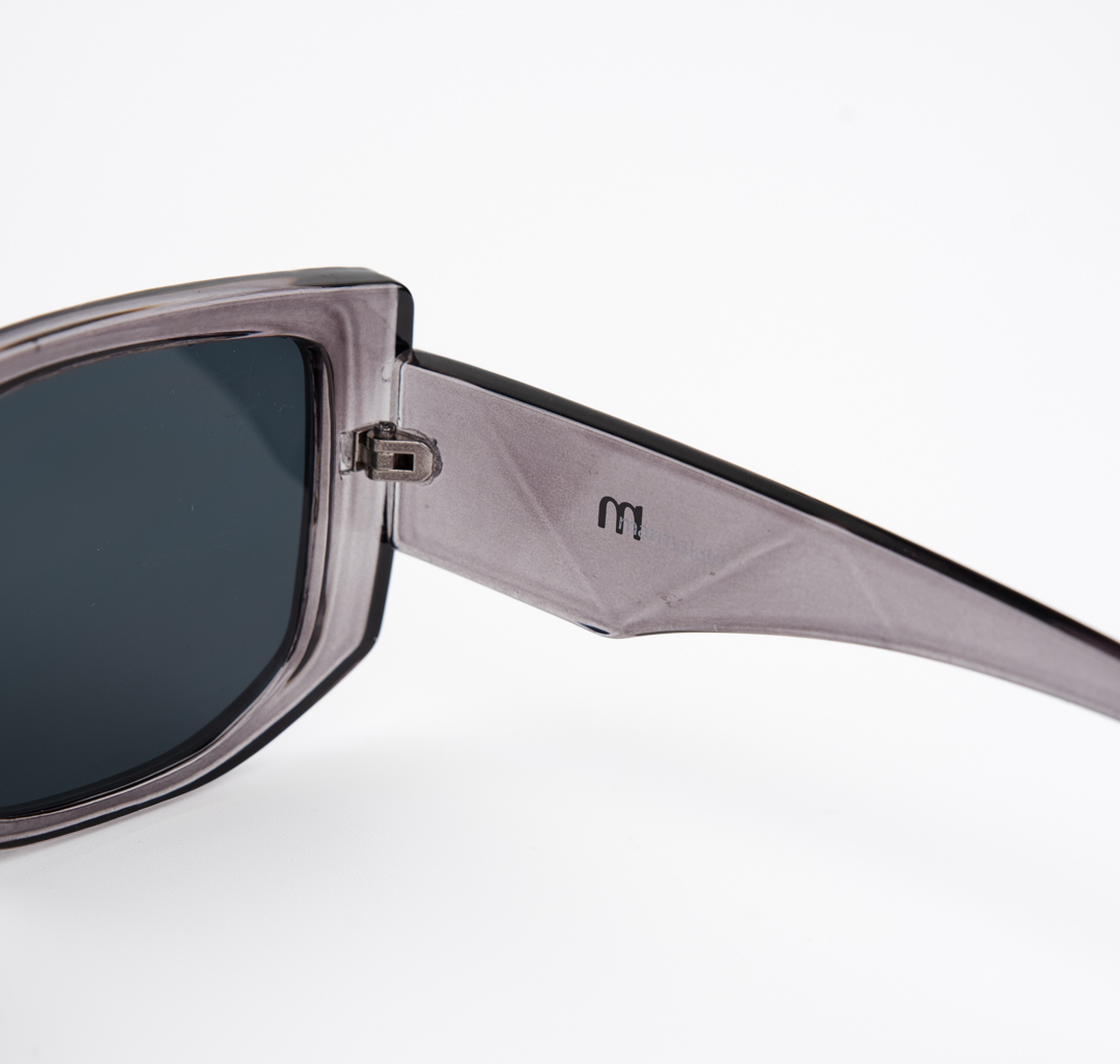 Очки с чехлом Мармалато, цвет темно серый-серый-серебро #6