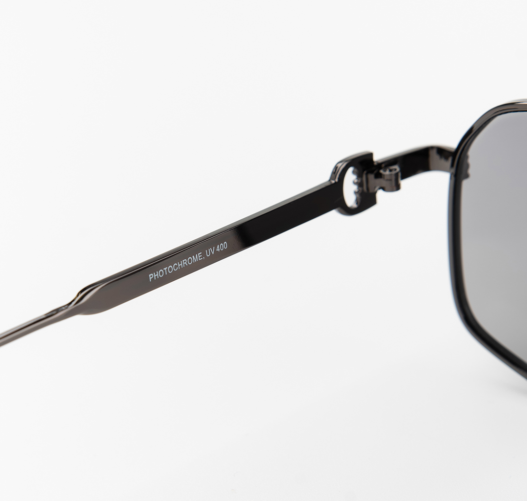 Очки с чехлом Мармалато, цвет серый-черный #7