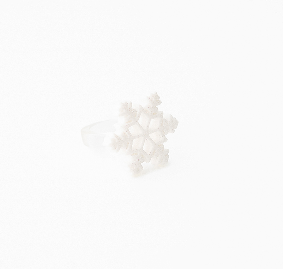 Кольцо Мармалато, цвет белый-прозрачный #1