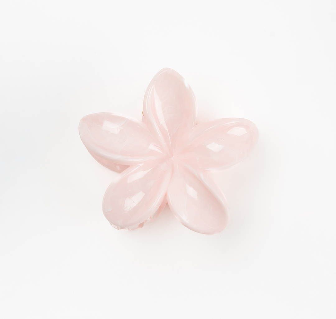 Заколка-краб Мармалато, цвет розовый-белый #3