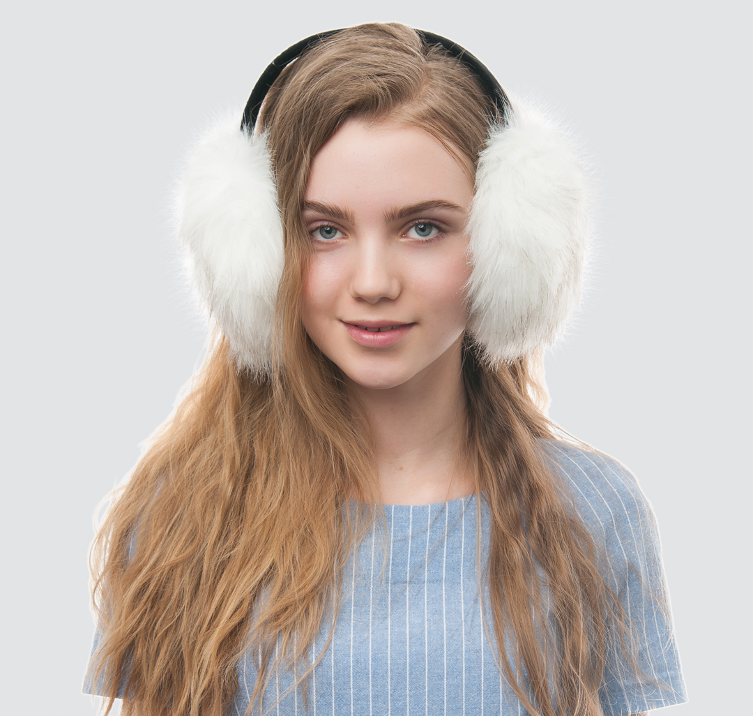 Наушники Мармалато, цвет черный-белый #1