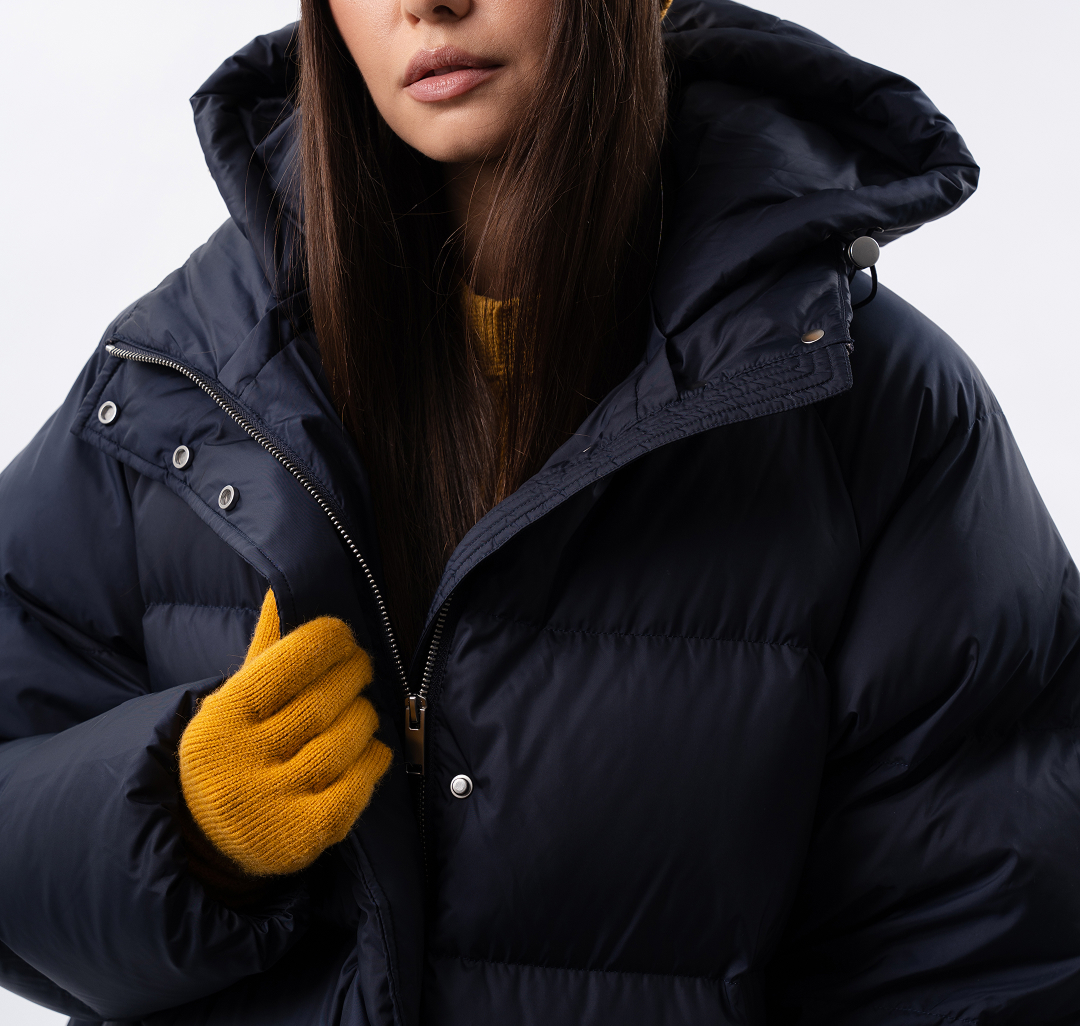 Пуховик Мармалато, цвет Темно-синий #9