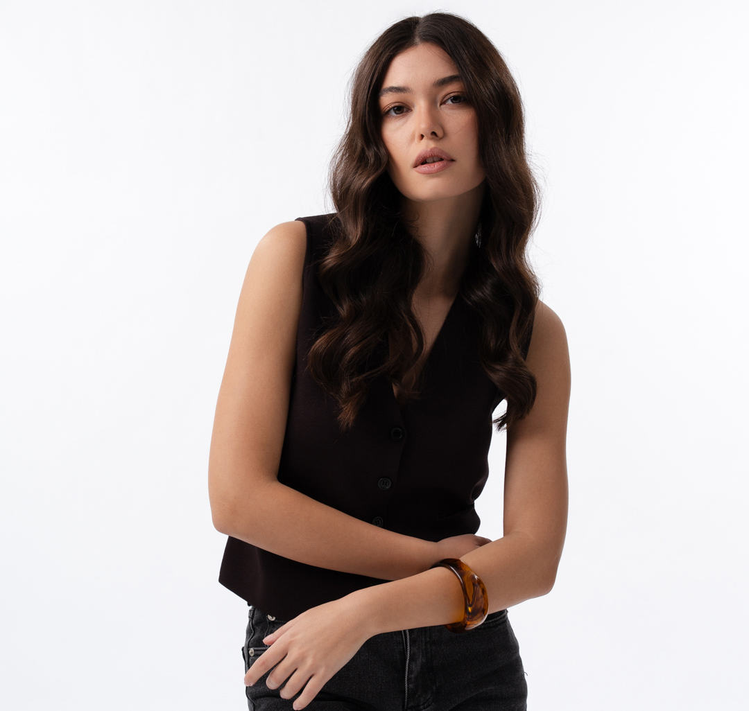 Браслет Мармалато, цвет Коричневый-бежевый #2