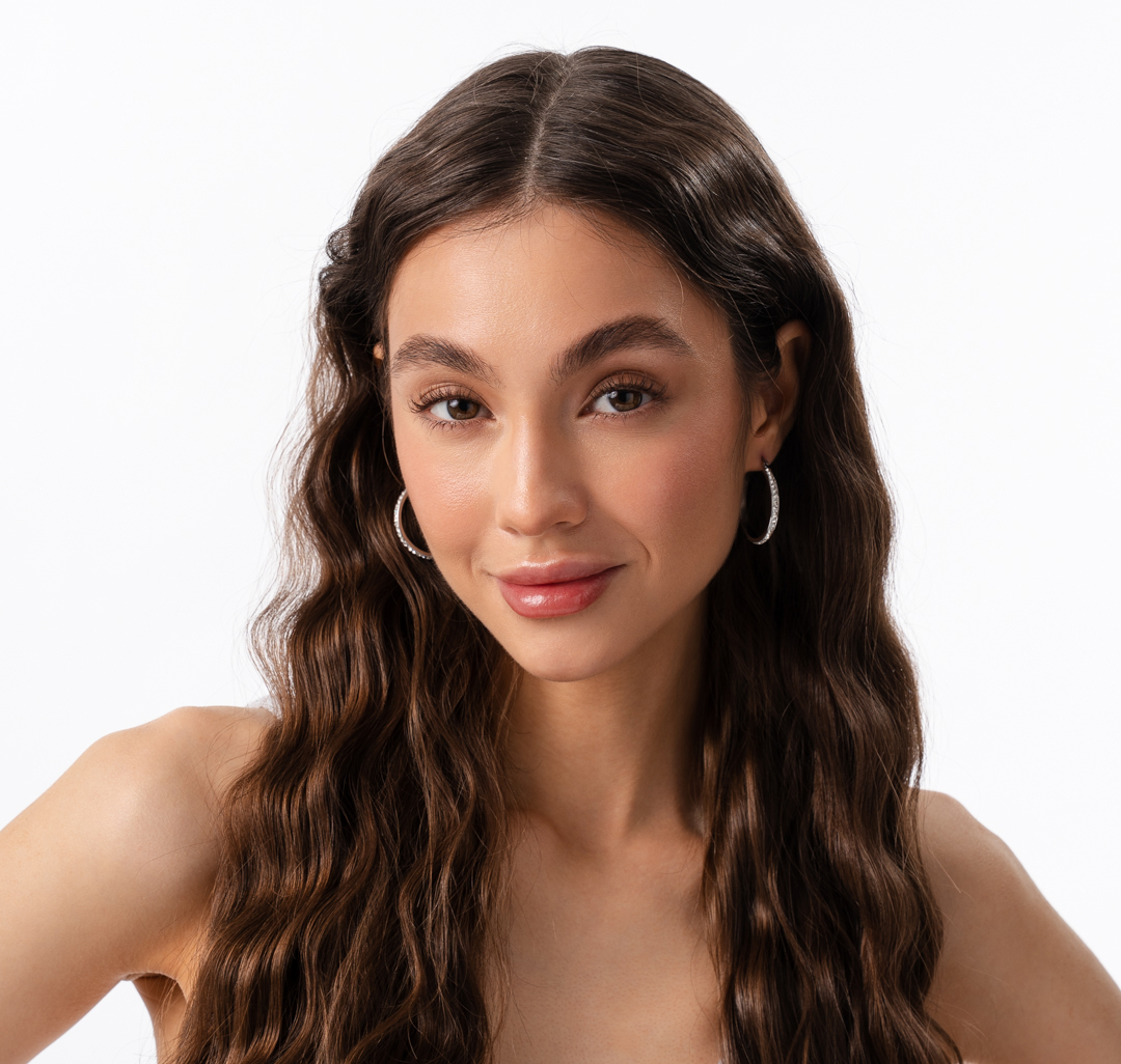 Серьги Мармалато, цвет Серебро-белый-прозрачный #3