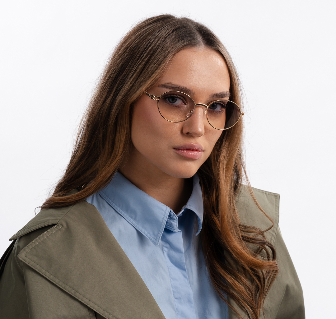 Очки с чехлом Мармалато, цвет золото-серый-черный #2