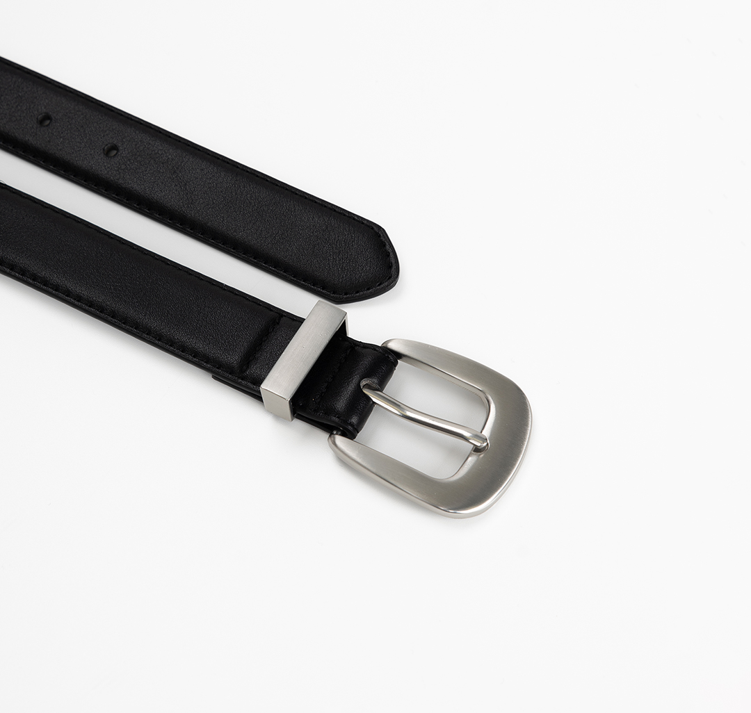 Ремень Мармалато, цвет черный-серебро #2