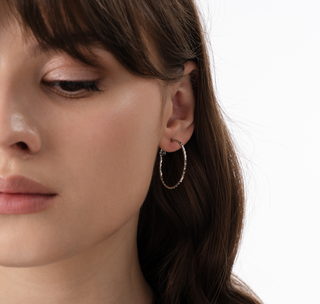 Серьги Мармалато, цвет Серебро #4