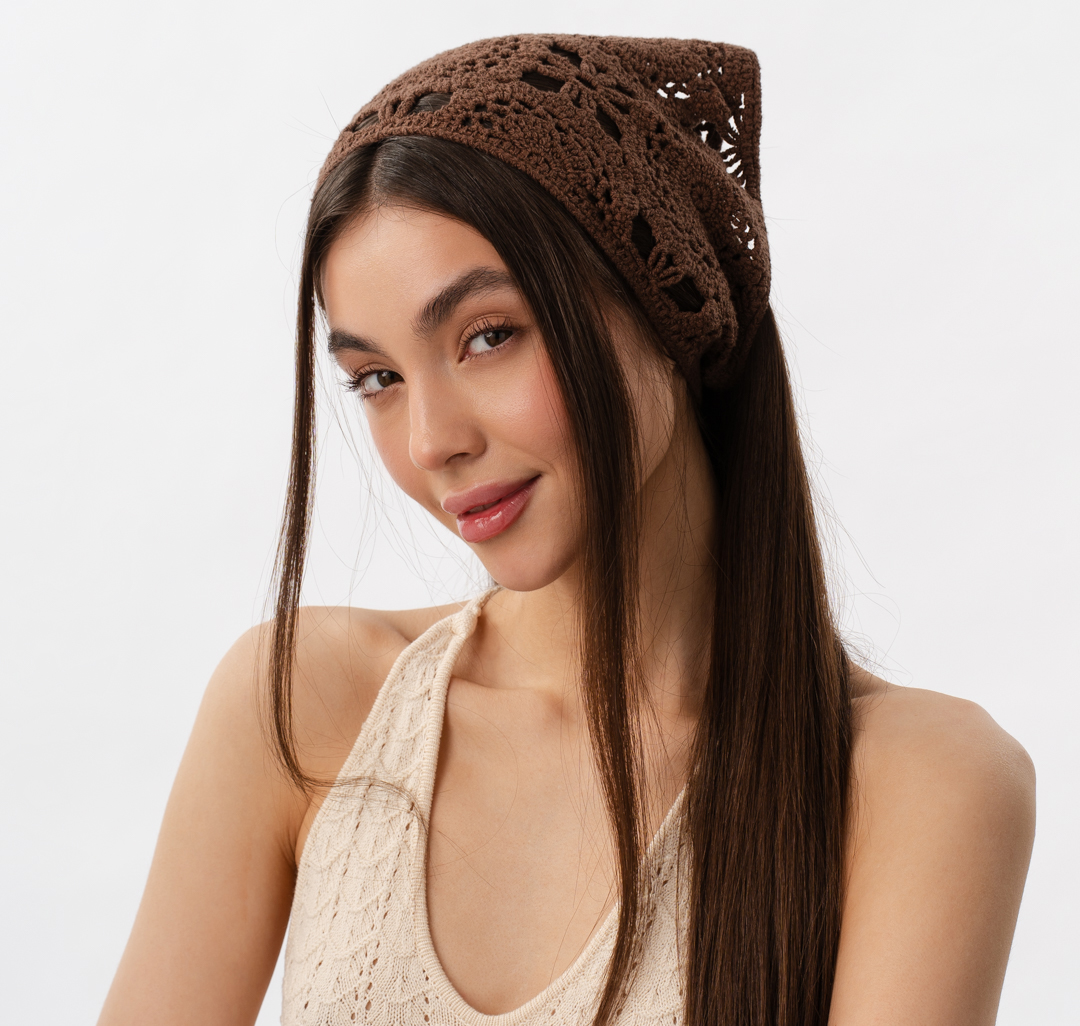 Косынка Мармалато, цвет шоколадный #1