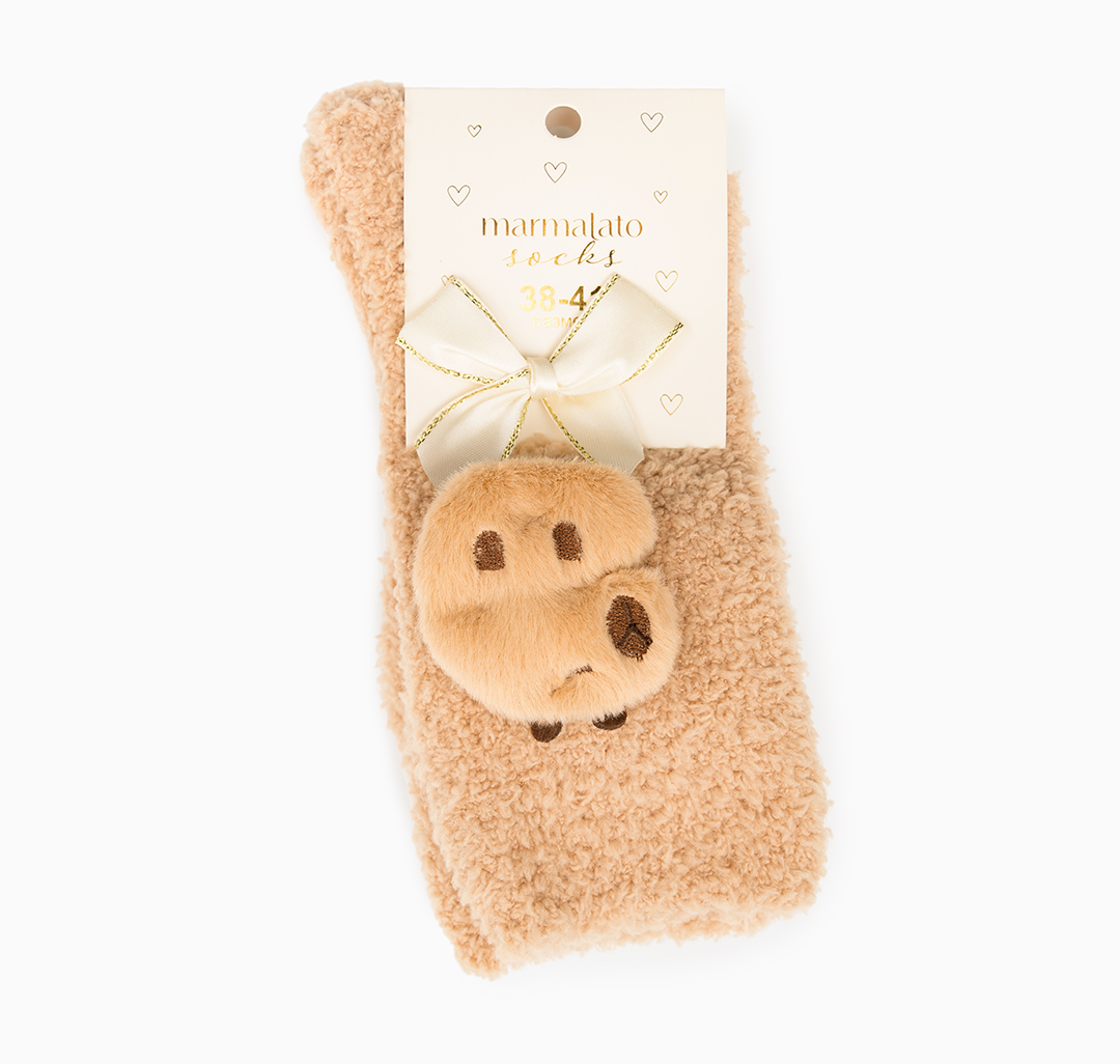 Носки (1 пара) Мармалато, цвет Бежевый-коричневый #4