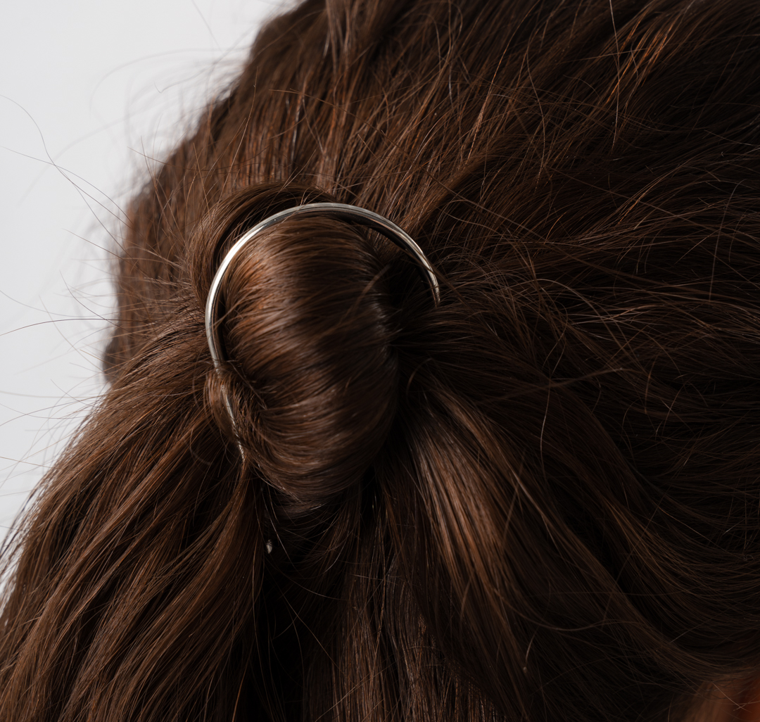 Шпилька Мармалато, цвет серебро #2