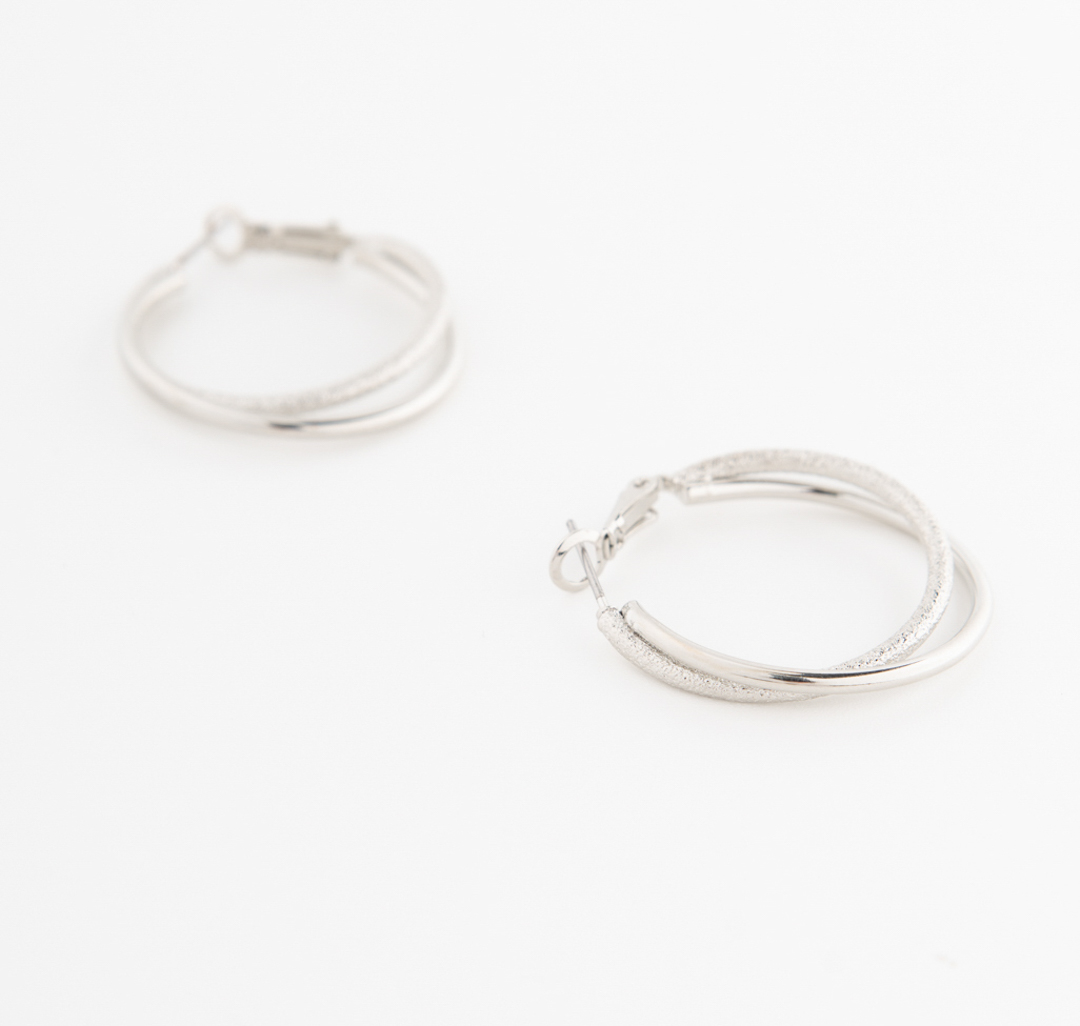 Серьги Мармалато, цвет Серебро #2