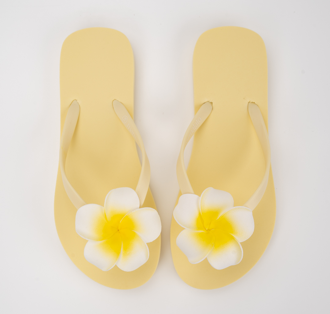Шлепанцы Мармалато, цвет желтый-белый #3