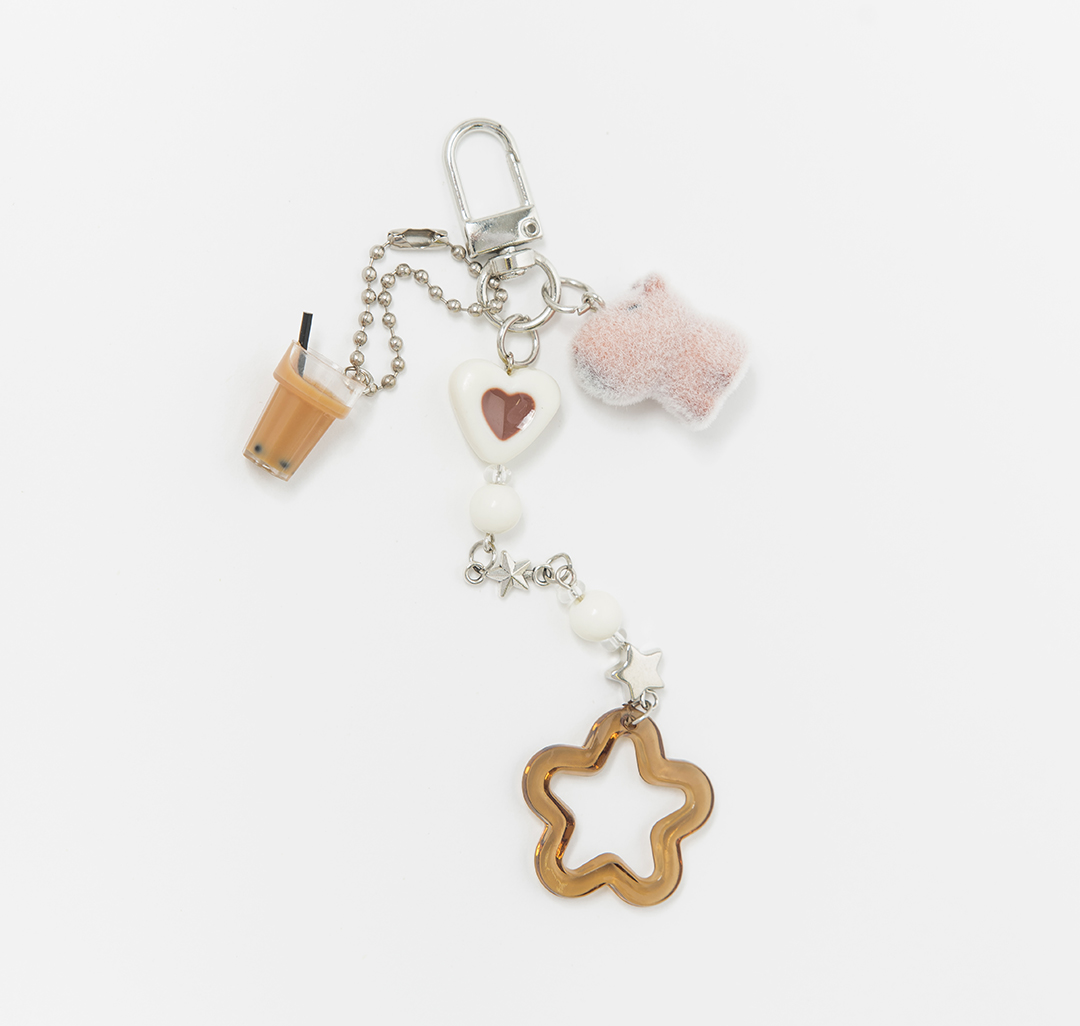 Брелок Мармалато, цвет коричневый-серебро-мультиколор #1