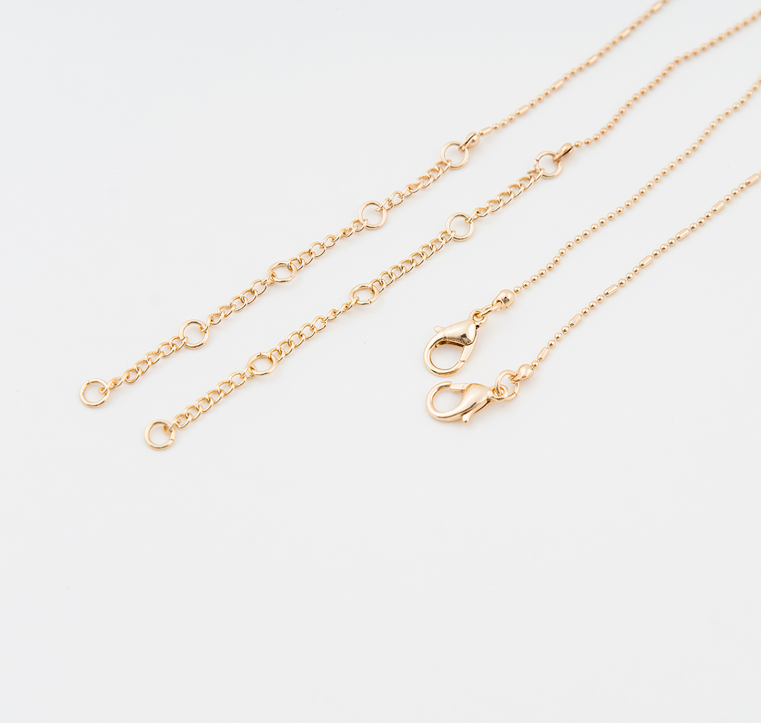 Набор колье (2 шт) Мармалато, цвет золото-жемчуг #3