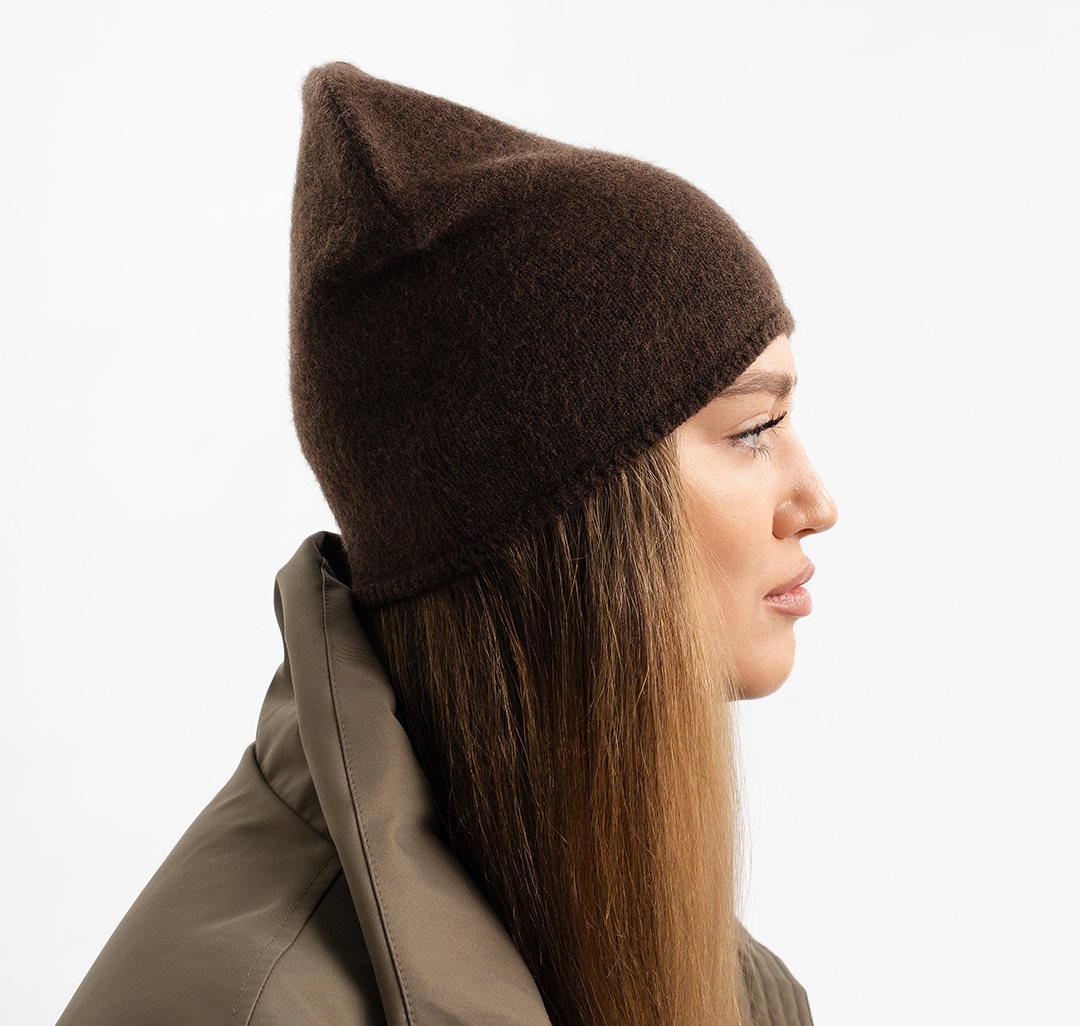 Шапка Мармалато, цвет шоколадный #2