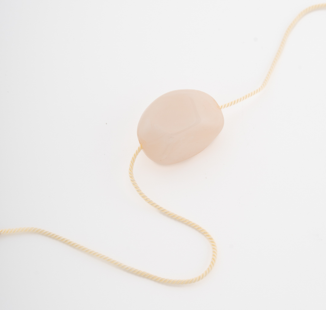 Колье Мармалато, цвет молочный-бежевый #5